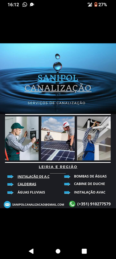 Sanipol Canalização